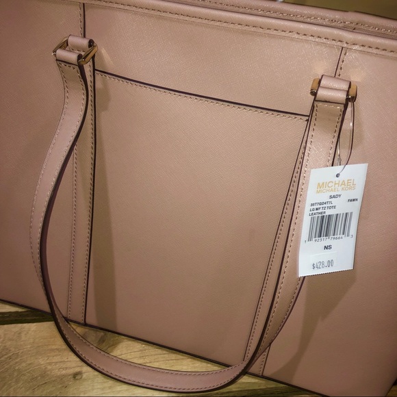 Michael Kors Large Fawn Sady Tote - Picture 7 of 7
